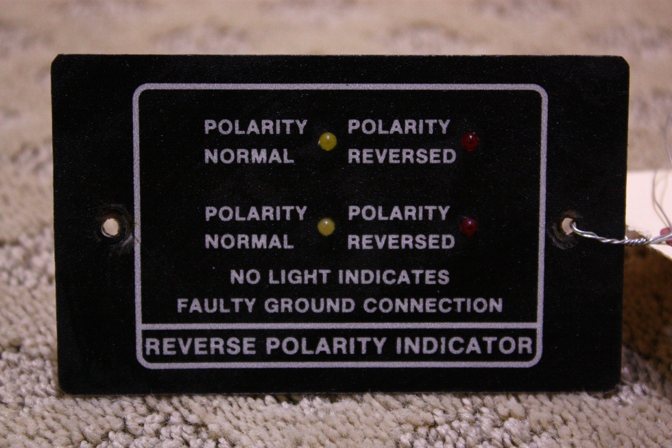 RV Chassis Parts USED REVERSE POLARITY INDICATOR FOR SALE Chassis