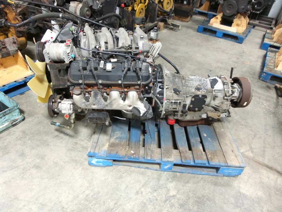 Rv Chassis Parts Used Chevy Vortec 8100 81l Engine With Allison Transmission For Sale Rv 3956