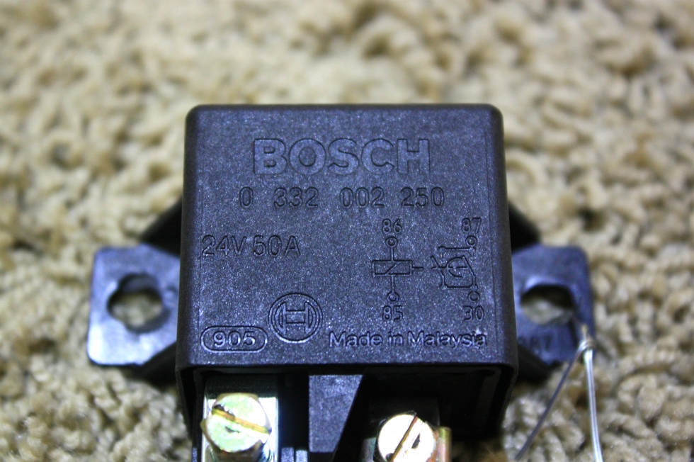 RV Components USED RV PARTS BOSCH 24 VOLT DC 50 AMP RELAY FOR SALE RV