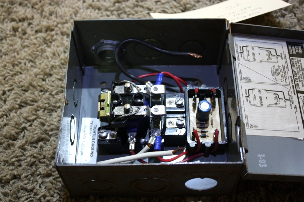 RV Components USED RV POWER SWITCH AUTOMATIC TRANSFER SWITCH TS 30 FOR