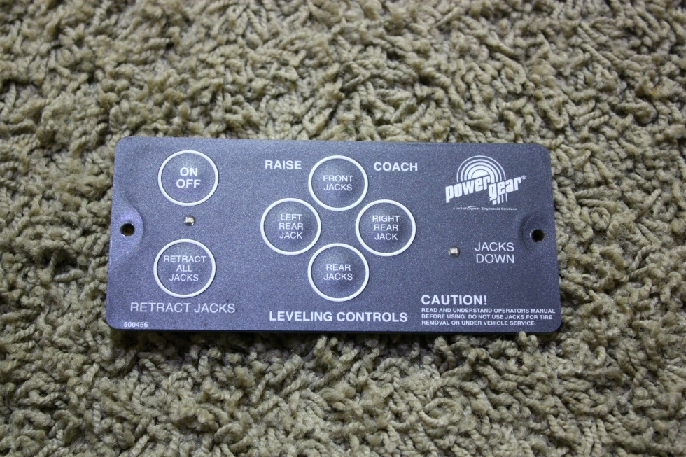 USED RV/MOTORHOME LEVELING CONTROL TOUCH PAD PN 500456 REV.2 eBay