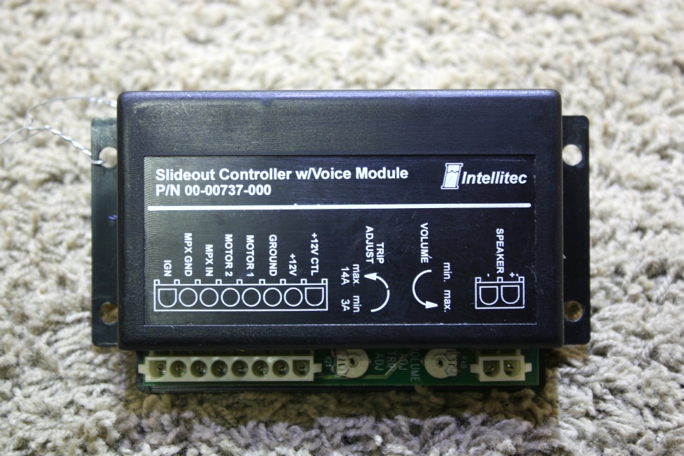 USED INTELLITEC SLIDEOUT CONTROLLER WITH VOICE MODULE 0000737000