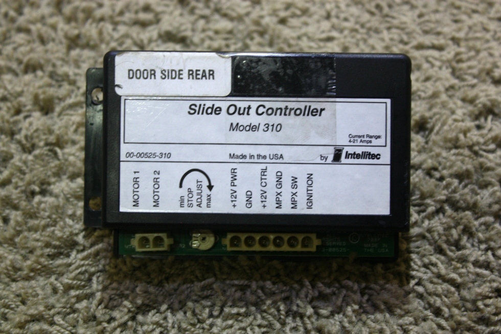 RV Components USED RV SLIDE OUT CONTROLLER BY INTELLITEC MODEL 310 FOR