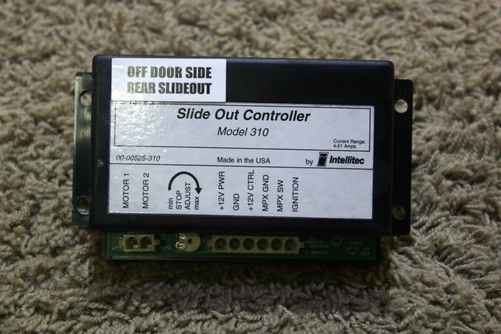 RV Components USED INTELLITEC SLIDE OUT CONTROLLER MODEL 310 0000525