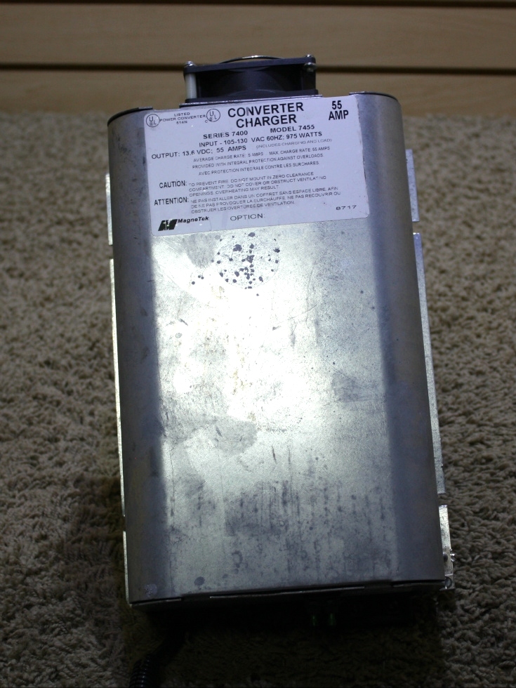 Used Rv Motorhome Magnetek Series 7400 55 Amp Converter