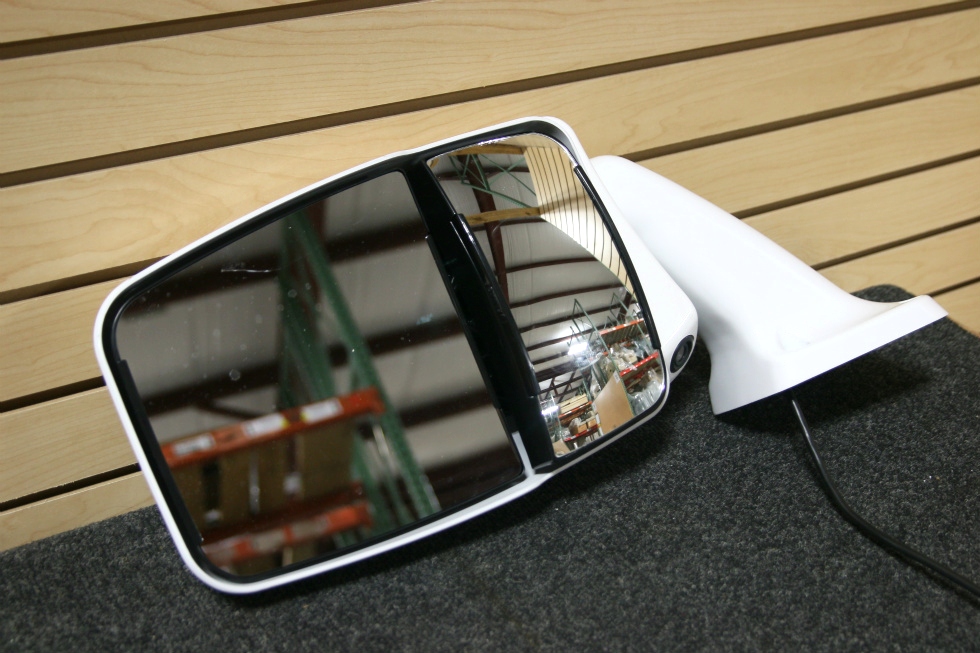 RV Accessories USED PIECE VELVAC 2 TIER HEATED WHITE SIDE MIRRORS W