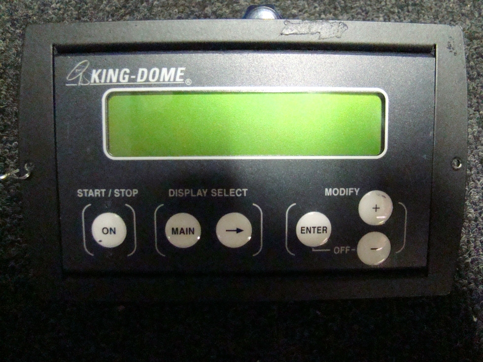 RV Accessories USED RV/MOTORHOME KING DOME SATELLITE DISPLAY CONTROLLER